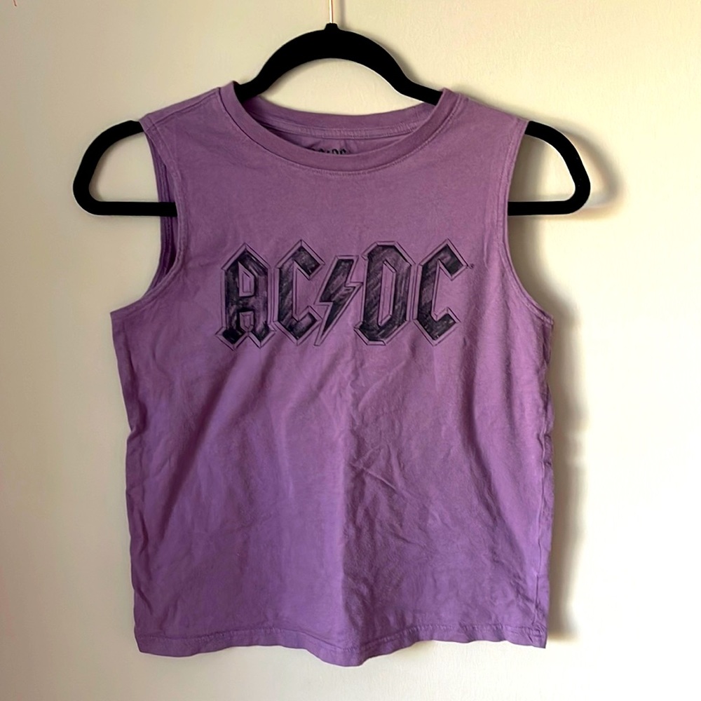 Retro AC/DC tank
